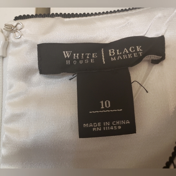 WHBM FLORAL SHEATH SLEEVELESS DRESS 10 - Picture 4 of 8